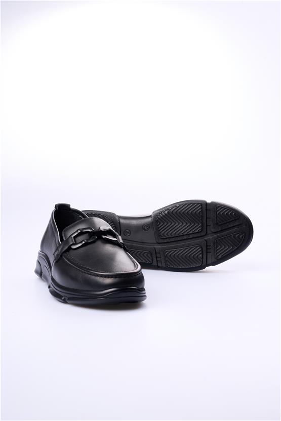 Seçil 814 Siyah Kadın Deri Ayakkabı