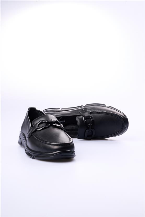 Seçil 814 Siyah Kadın Deri Ayakkabı