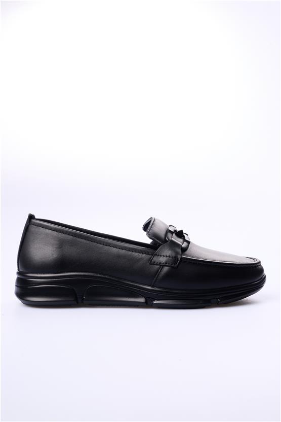 Seçil 814 Siyah Kadın Deri Ayakkabı