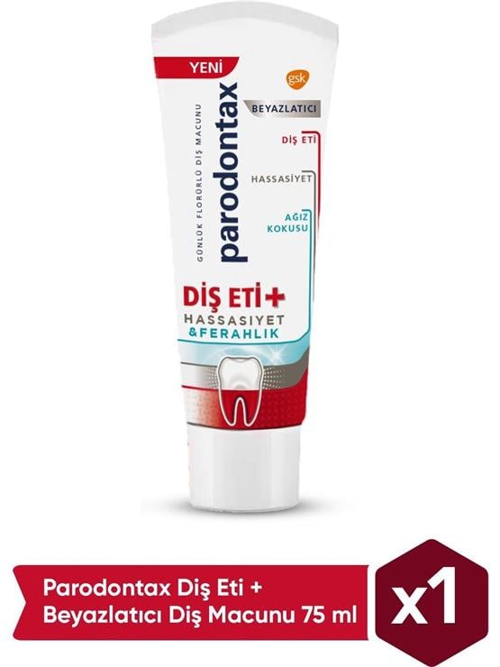 SENSODYNE 75ML P.DONTAX BEYAZLATICI DIS ETI HASSASIYET-FERAHLIK