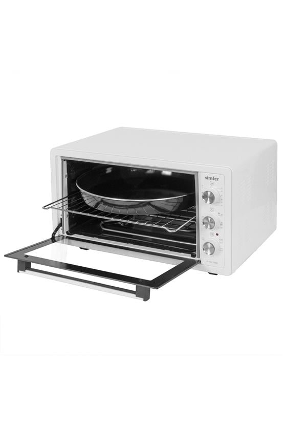 Simfer 4502 Turbo Beyaz Midi Fırın 45 Litre Yoğurt Fonksiyonlu
