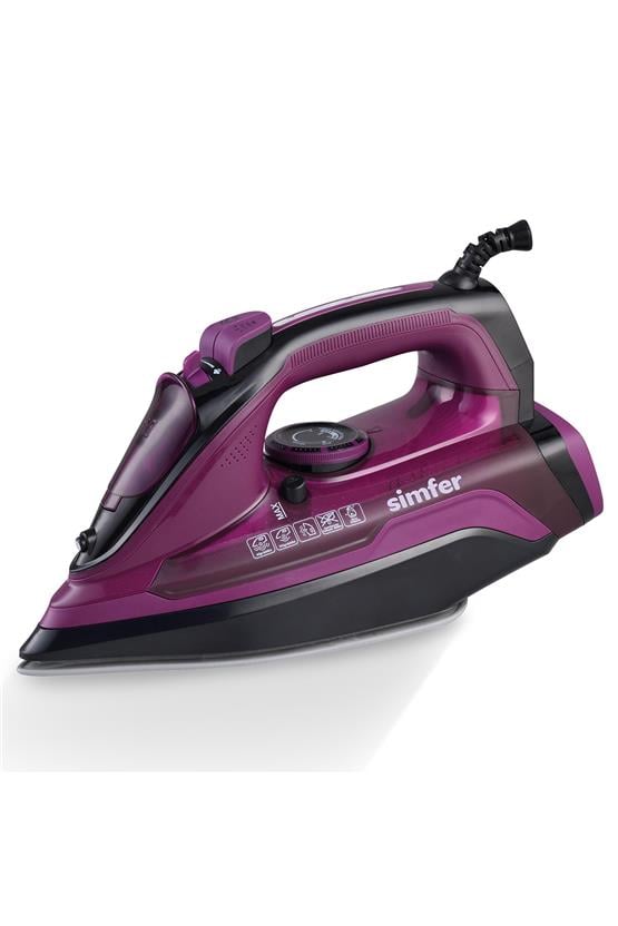 Simfer SK-6401 Steam Energy Buharlı Ütü 2600W Mor
