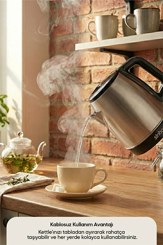 Sinbo Kettle Çelik Sk-7353