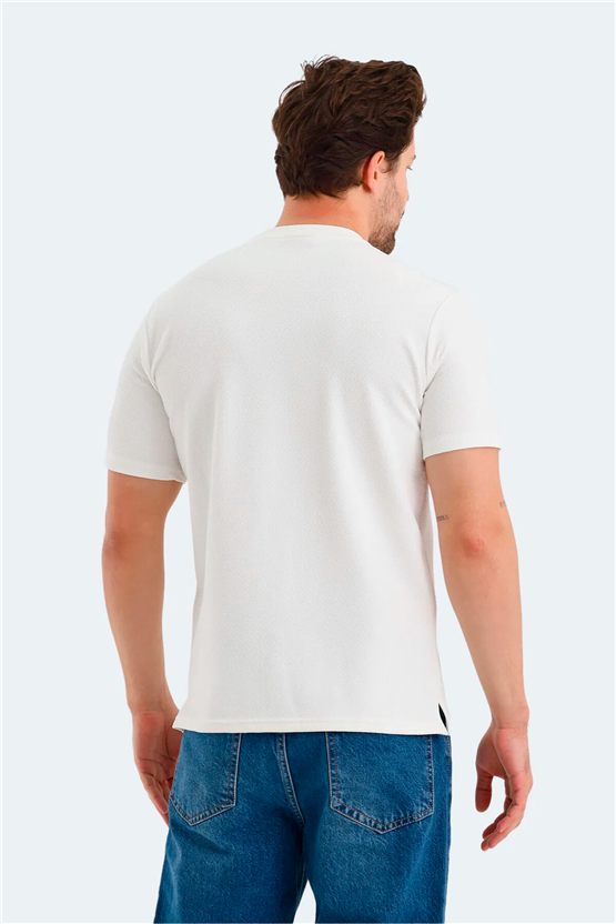 Slazenger Breeze Ekru Erkek T-Shırt