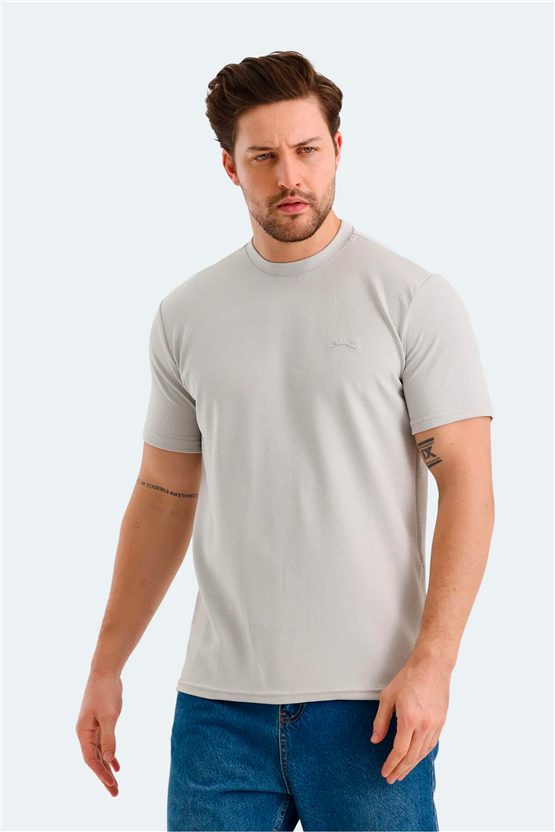 Slazenger Breeze Grı Erkek T-Shırt