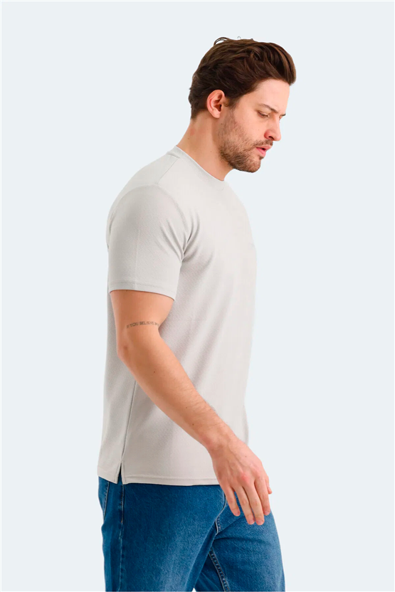 Slazenger Breeze Grı Erkek T-Shırt