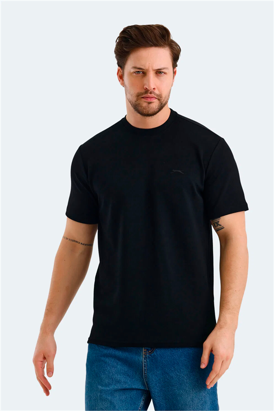 Slazenger Breeze Sıyah Erkek T-Shırt