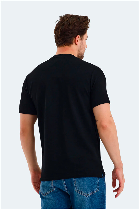 Slazenger Breeze Sıyah Erkek T-Shırt