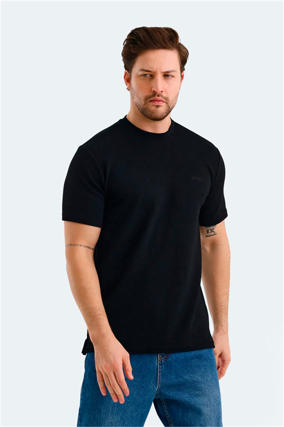 Slazenger Breeze Sıyah Erkek T-Shırt