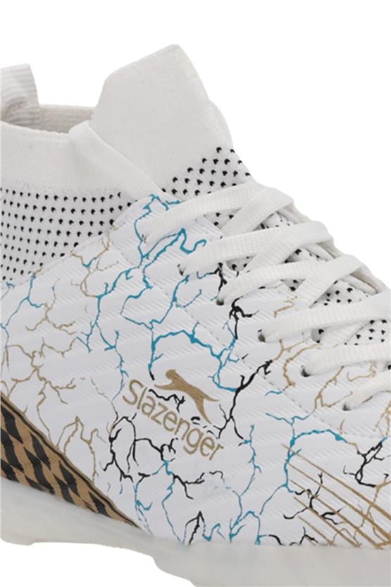 Slazenger Corner G Hs Beyaz / Mavı Garson Futbol Ayakkabısı