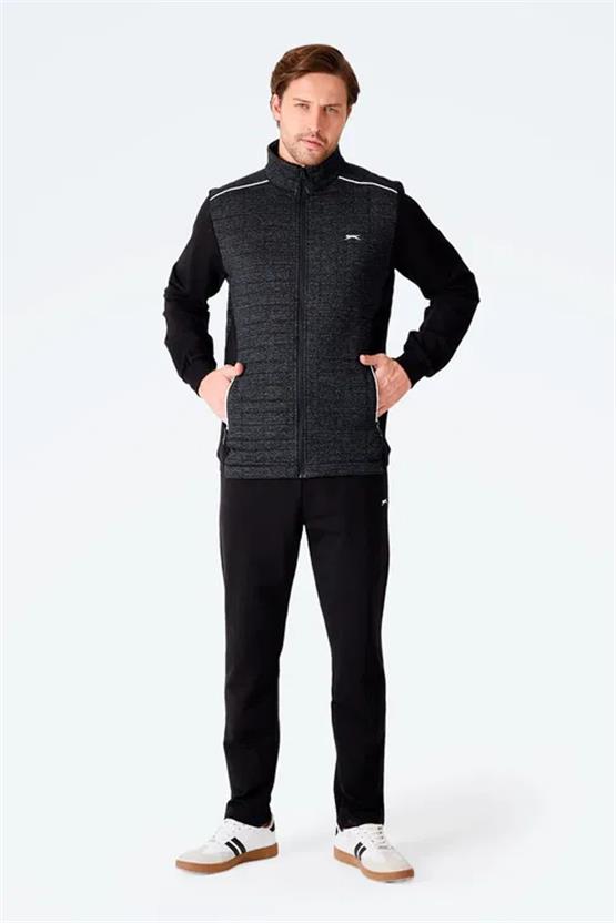 Slazenger Fıora Sıyah Erkek Esofman Takım