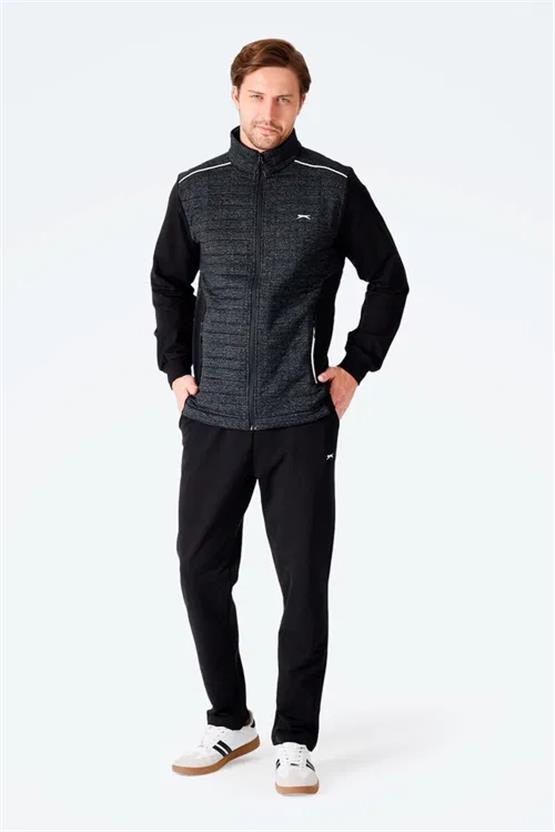 Slazenger Fıora Sıyah Erkek Esofman Takım