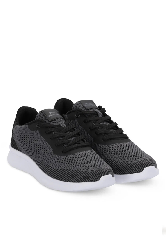 Slazenger Freak Sıyah / Koyu Grı Mrd Kosu Ayakkabısı