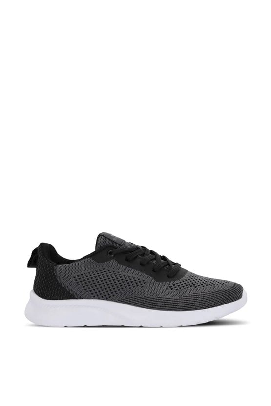 Slazenger Freak Sıyah / Koyu Grı Mrd Kosu Ayakkabısı