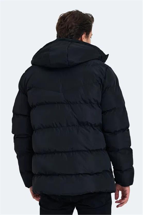 Slazenger Gaja Sıyah Erkek Mont