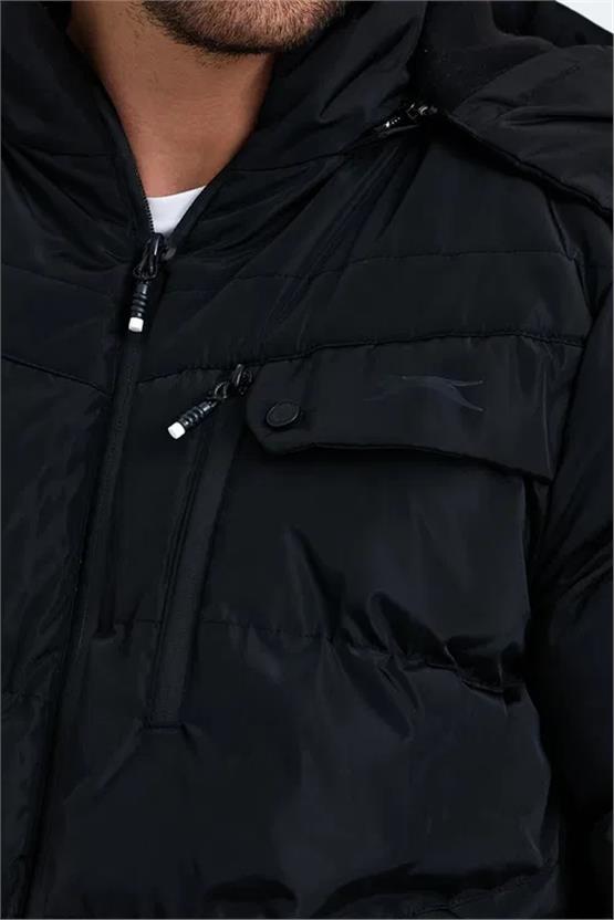 Slazenger Gaja Sıyah Erkek Mont