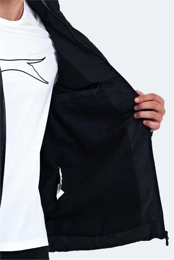 Slazenger Gaja Sıyah Erkek Mont