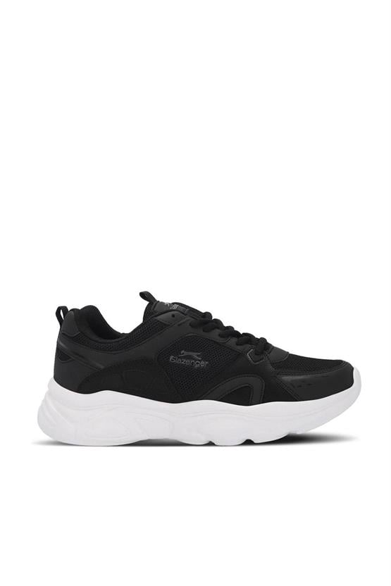 Slazenger Gıza Sıyah / Beyaz Mrd Kosu Ayakkabısı