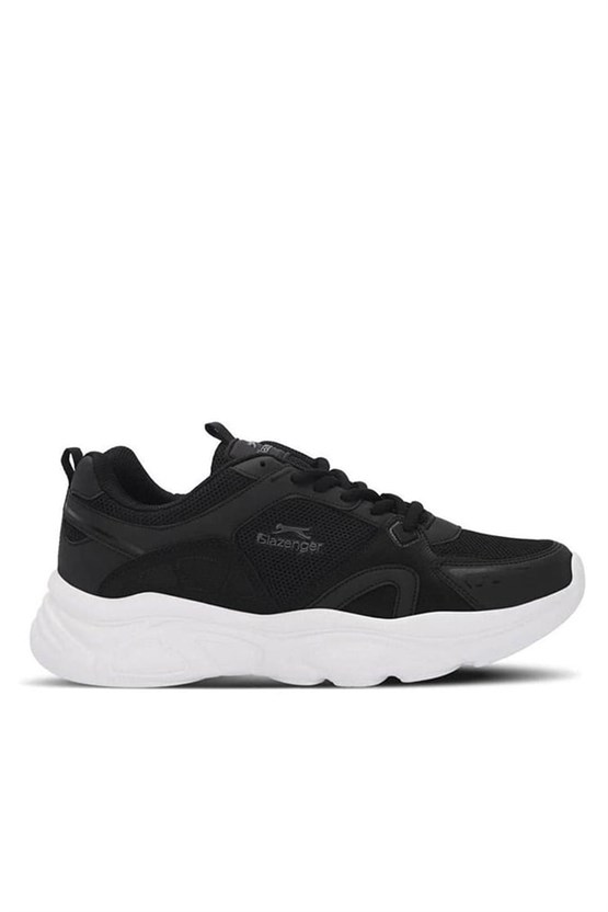 Slazenger Gıza Sıyah / Beyaz Mrd Kosu Ayakkabısı