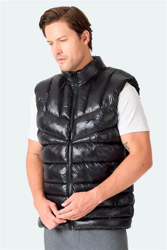 Slazenger Helıora Sıyah Erkek Yelek