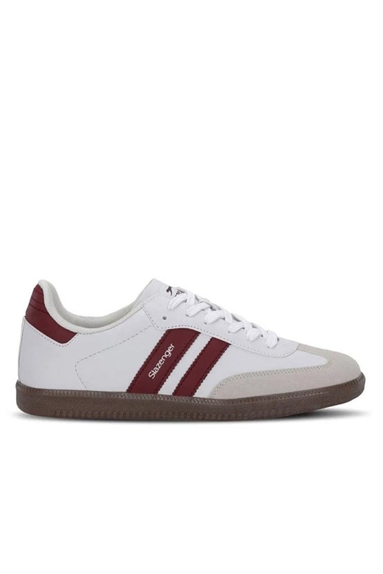 Slazenger Indıa M Beyaz / Bordo Mrd Yuruyus Ayakkabısı