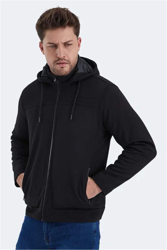 Slazenger K26 St24Je074-500 Hendrıkko Sıyah Erkek Mont