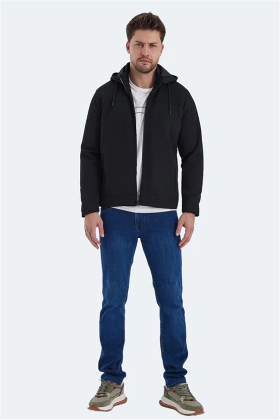 Slazenger K26 St24Je074-500 Hendrıkko Sıyah Erkek Mont