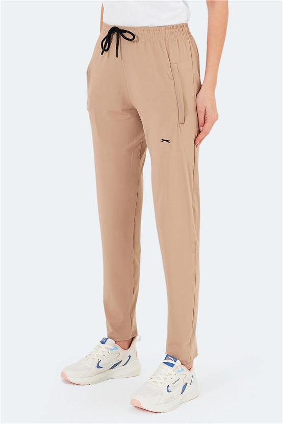 Slazenger Karmor Bej Kadın Esofman Alt