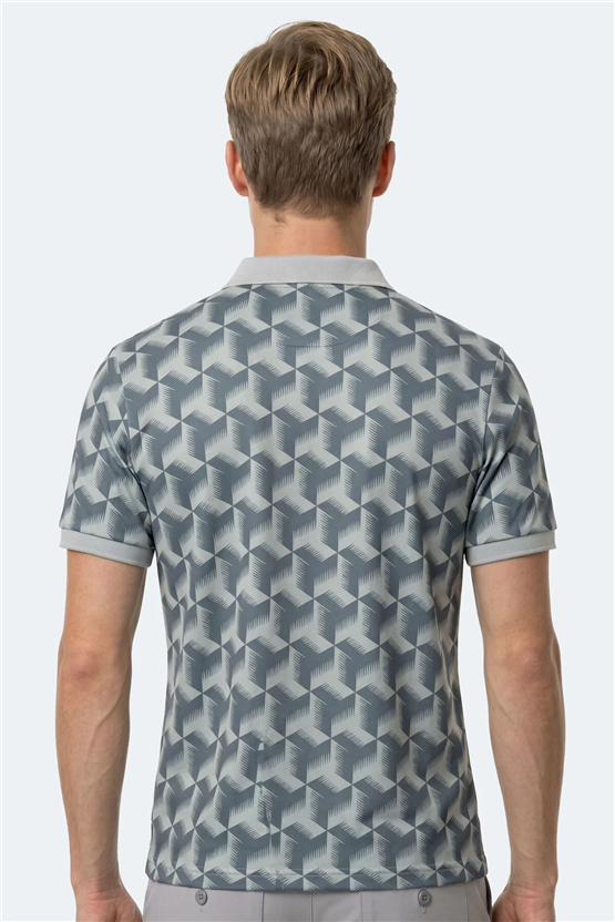 Slazenger Katarın Grı Erkek T-Shırt