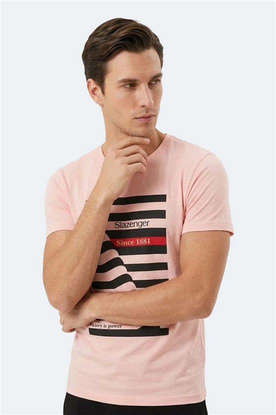 Slazenger Katell In Somon Erkek T-Shırt
