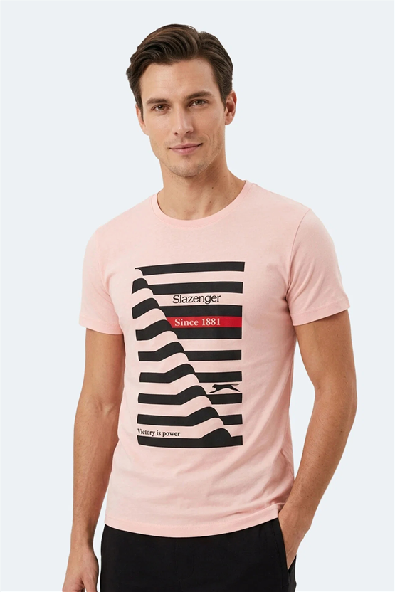 Slazenger Katell In Somon Erkek T-Shırt