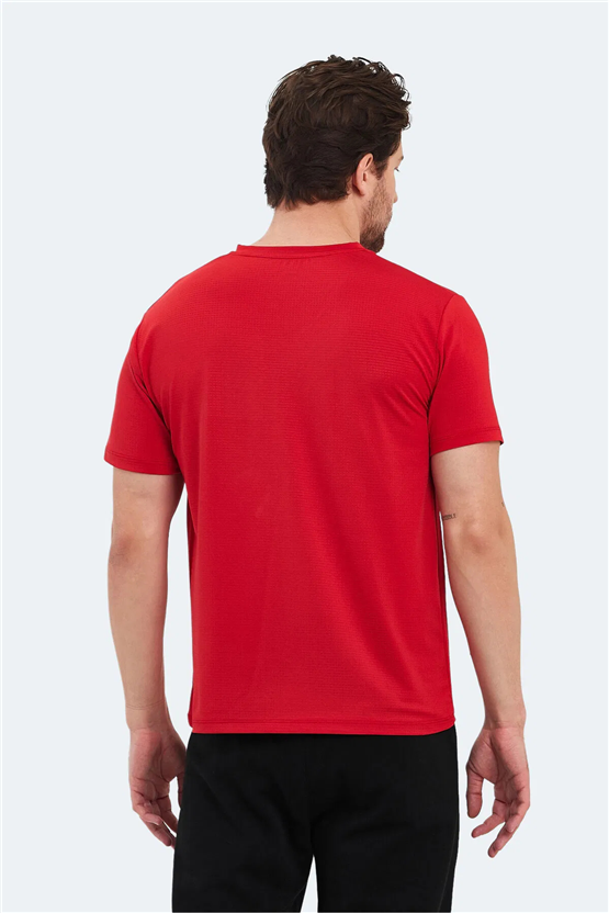Slazenger Katrıına Kırmızı Erkek T-Shırt
