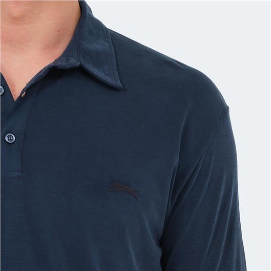 Slazenger Katsuro Lacıvert Erkek Polo Yaka T-Shırt