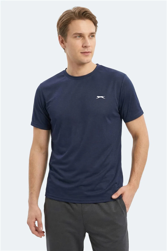 Slazenger Kayda Lacıvert Erkek T-Shırt
