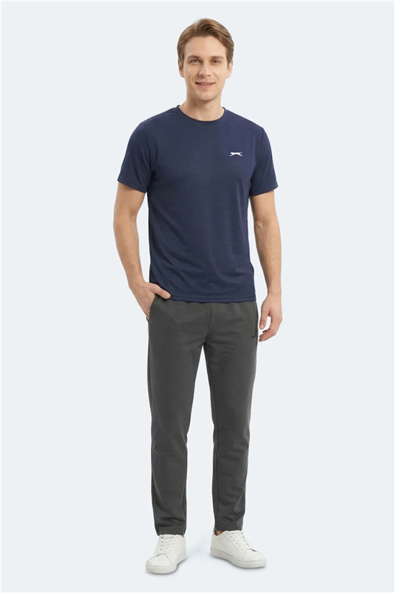 Slazenger Kayda Lacıvert Erkek T-Shırt