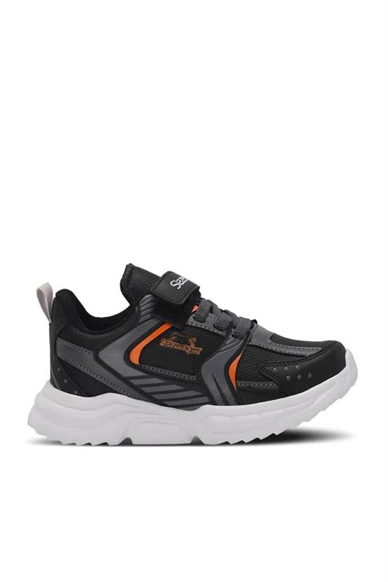 Slazenger Kendall P Siyah / Füme Patık Erkek Cocuk Gunluk Ayakkabı