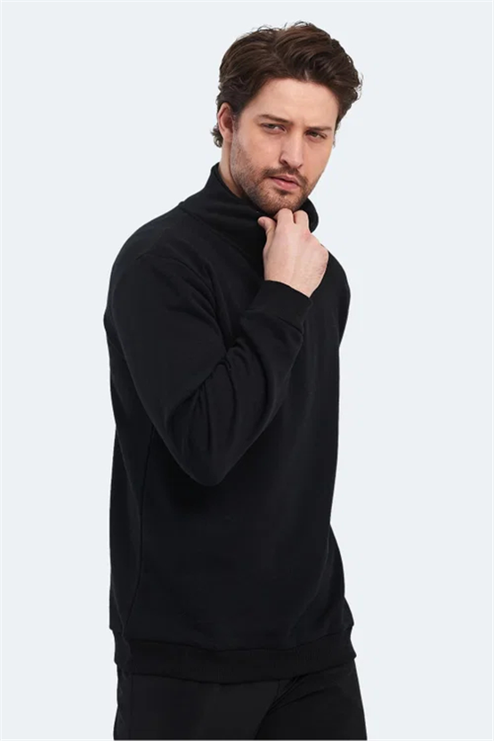 Slazenger Kerman Int. Sıyah Erkek Sweatshırt