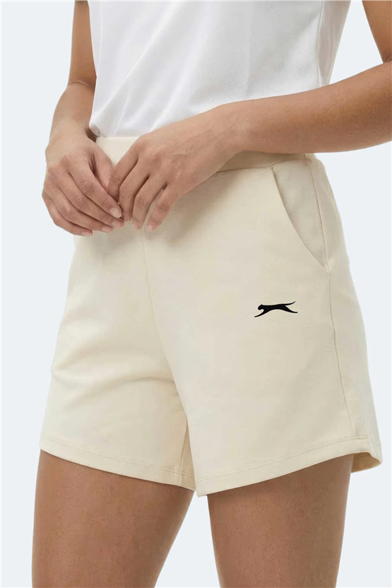 Slazenger Kıller Ekru Kadın Sort