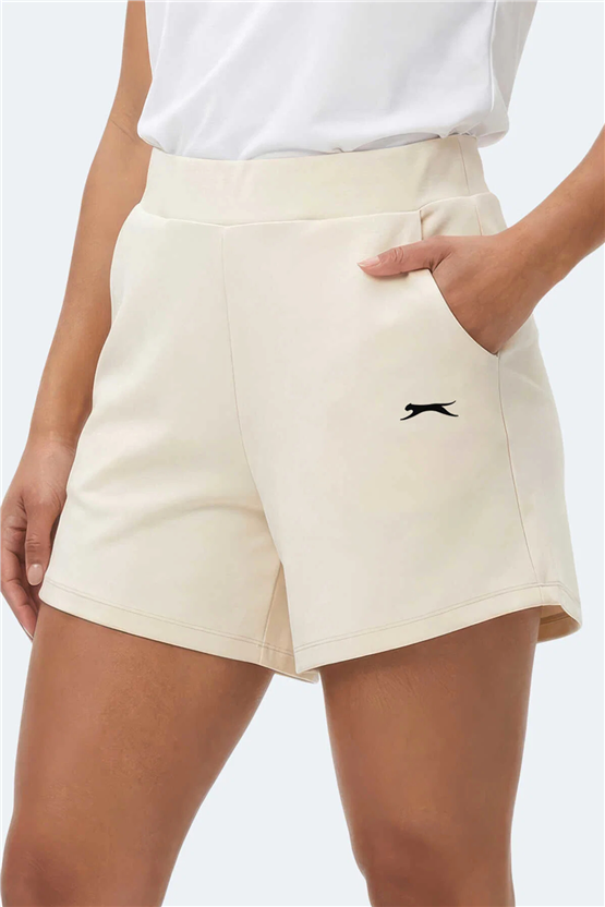Slazenger Kıller Ekru Kadın Sort