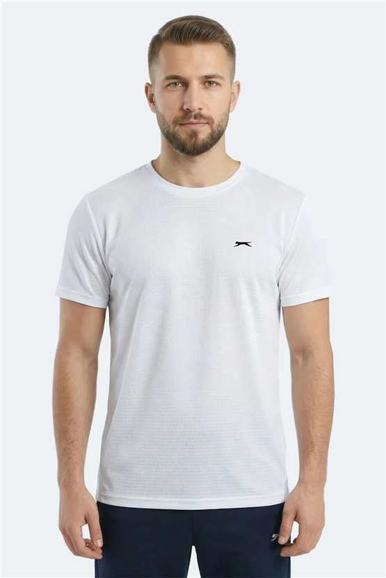Slazenger Kofona Beyaz Erkek T-Shırt