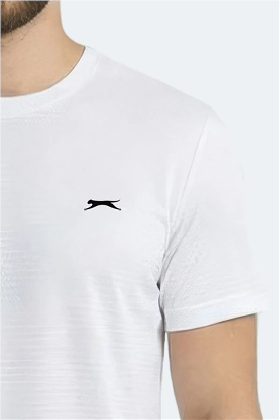 Slazenger Kofona Beyaz Erkek T-Shırt