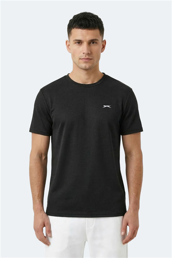 Slazenger Kofona Sıyah Erkek T-Shırt