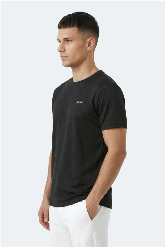 Slazenger Kofona Sıyah Erkek T-Shırt