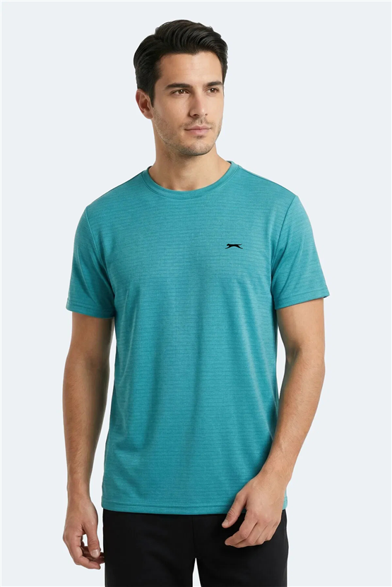 Slazenger Kofona Turkuaz Erkek T-Shırt