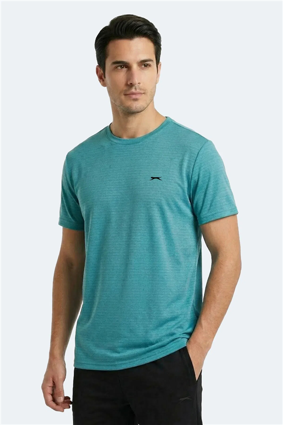 Slazenger Kofona Turkuaz Erkek T-Shırt