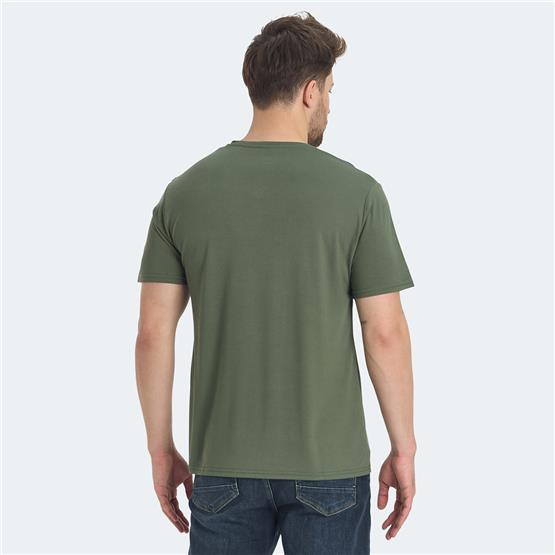 Slazenger Krakker Hakı Erkek T-Shırt