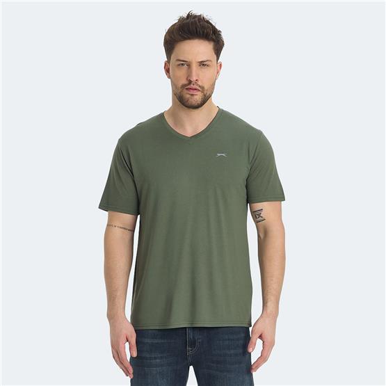 Slazenger Krakker Hakı Erkek T-Shırt