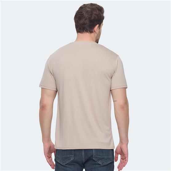 Slazenger Krater Bej Erkek T-Shırt