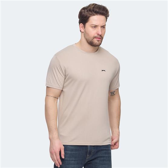 Slazenger Krater Bej Erkek T-Shırt