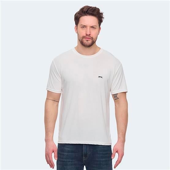 Slazenger Krater Ekru Erkek T-Shırt